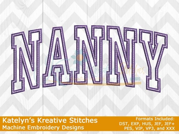 Nanny Arched Embroidery