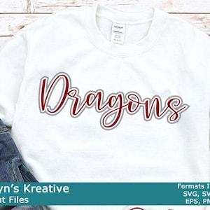 Dragons Script SVG Files (2022 Series)