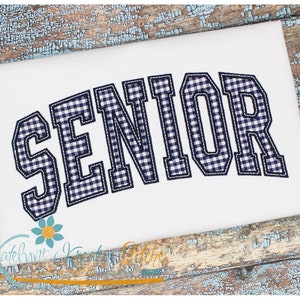 Senior Arched Embroidery - Überarbeitet 11.08.2023