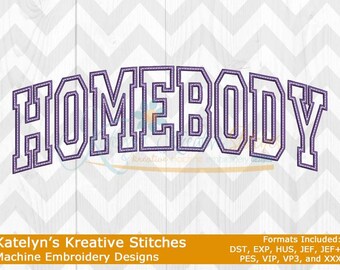 Homebody Arched Embroidery