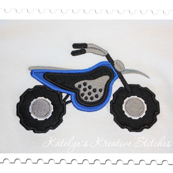 Aplique de moto de cross