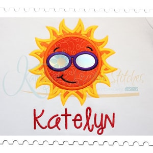 Sun Applique