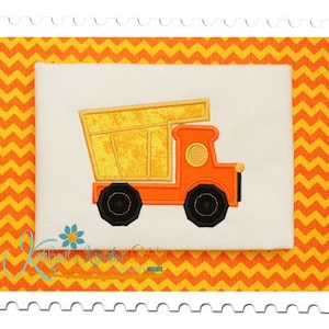 Appliqué kiepwagen