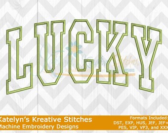 Lucky Arched Embroidery