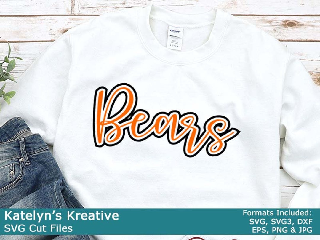 Bears Script SVG Files (2022 Series) - Etsy