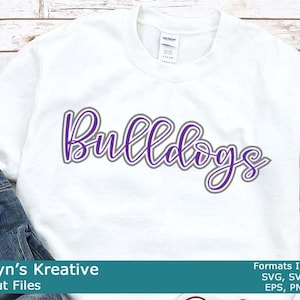File SVG di script Bulldog (serie 2022)