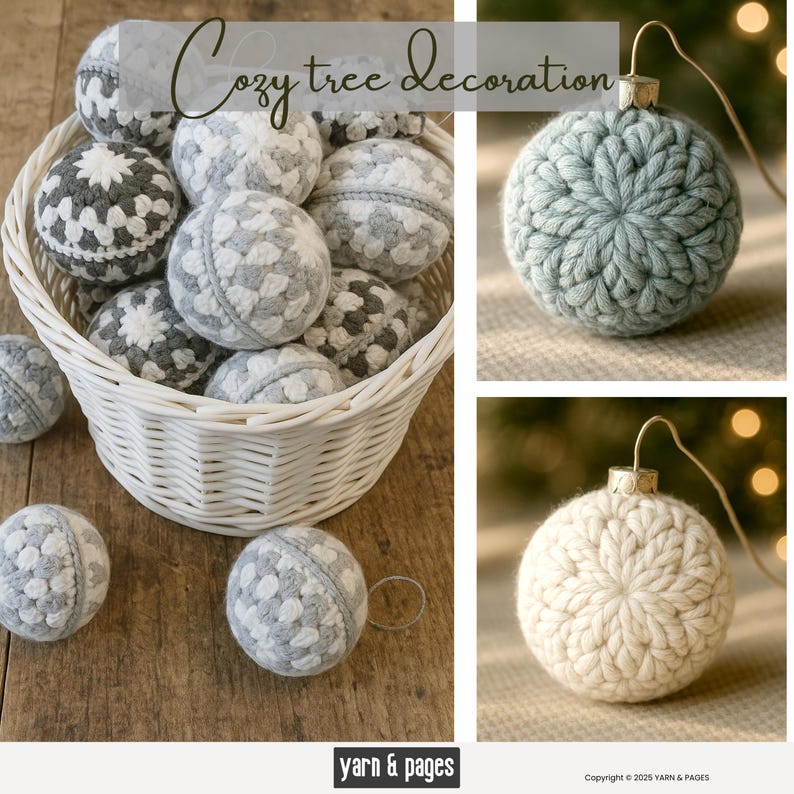 crochet ornament patterns | crochet pattern tree ornament | | handmadecrochet | easy diycrochet | christmas tree ornaments pattern image 8