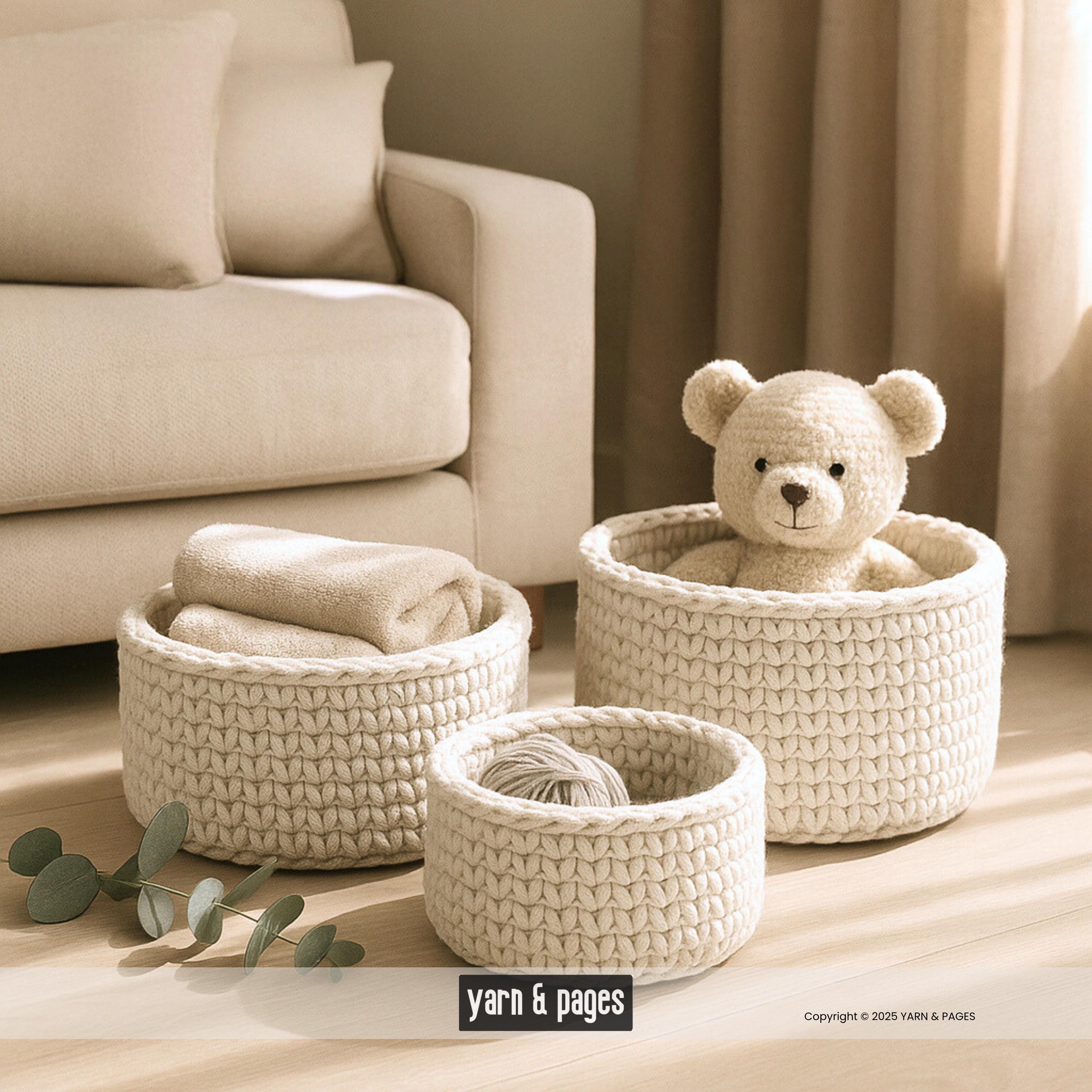 Small Square Basket - Etsy