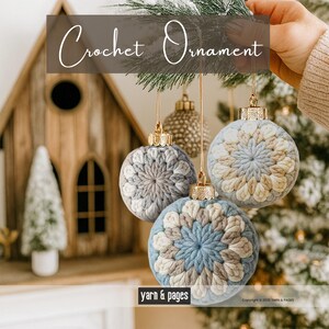crochet ornament patterns | crochet pattern tree ornament | | handmadecrochet | easy diycrochet | christmas tree ornaments pattern image 7