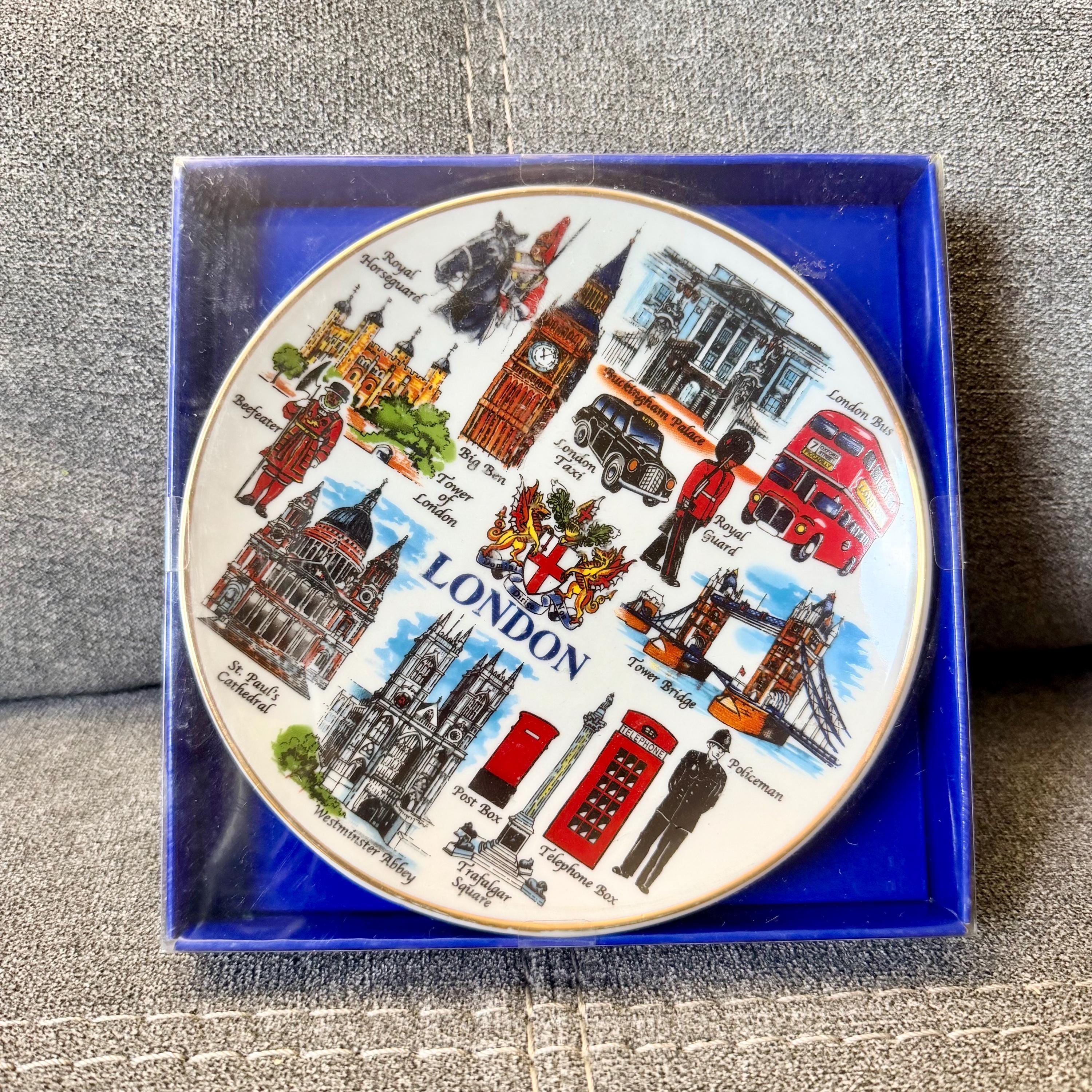 London souvenir plate - Etsy 日本
