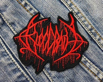 Bloodbath Embroidered Patch Badge Applique Iron on