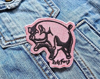 Pink Floyd Pigs 382780 Embroidered Patch Badge Applique Iron on