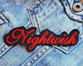 Nightwish Red 1 382666 Embroidered Patch Badge Applique Iron on