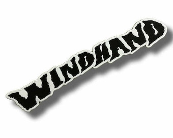 Windhand Embroidered Patch Badge Iron on Applique 22adc2