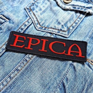 Epica 534444 Broderad lapp med applikation, strykbar