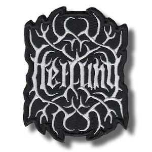 Heilung-lapp med applikation, broderad, stryk-på 0eba41