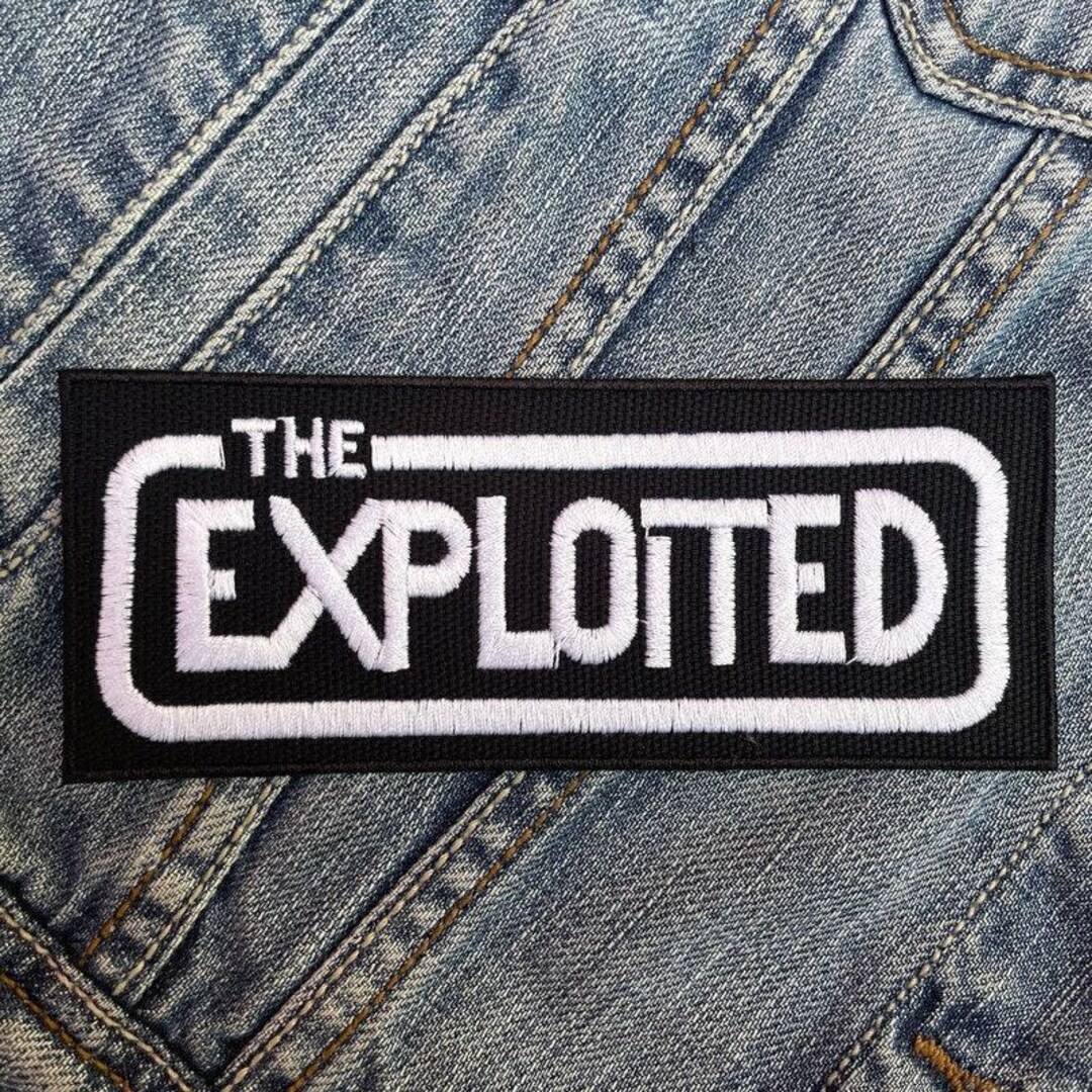 The Exploited Embroidered Patch Badge Applique Iron On - Etsy