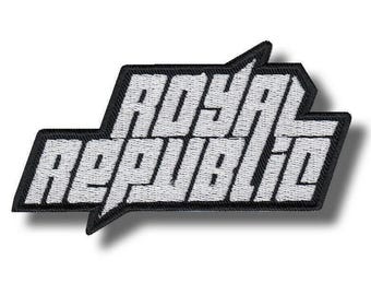Royal Republic Embroidered Patch Badge Iron on Applique b85675