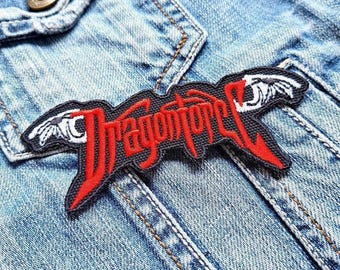 Dragonforce Power Metal Band 382026 Embroidered Patch Badge Applique Iron on