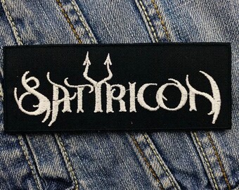 Satyricon Embroidered Patch Badge Applique Iron on