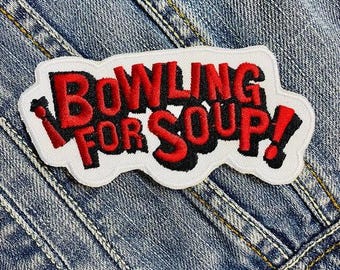 Bowling For Soup Embroidered Patch Badge Applique Iron on