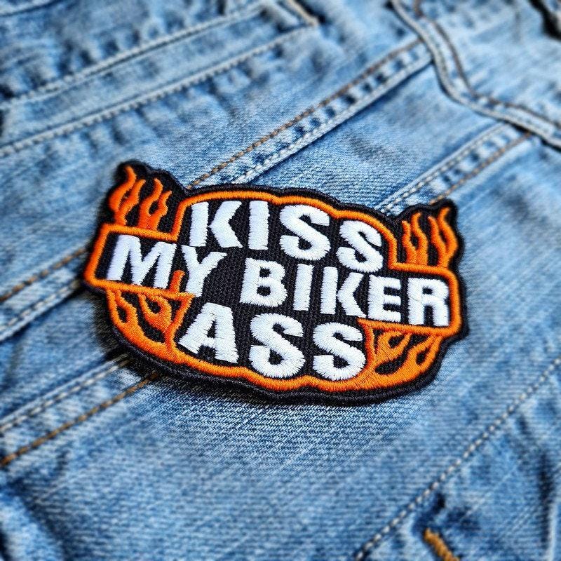 Kiss My Ass Patch - Etsy