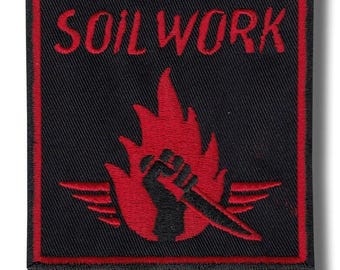 Soilwork Patch Badge Applique Embroidered Iron on 216c24
