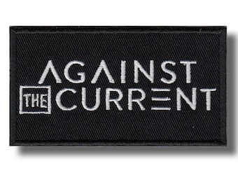 Insigne brodé à contre-courant, fer sur appliqué 6a72ec