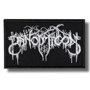 Panopticon-lapp med applikation, broderad stryk-på 2bf2e6