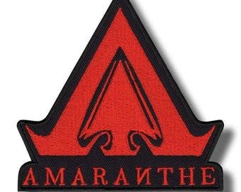 Amaranthe Patch Badge Applique Embroidered Iron on 398804