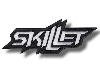 Skillet Patch Badge Applique Embroidered Iron on 083efb