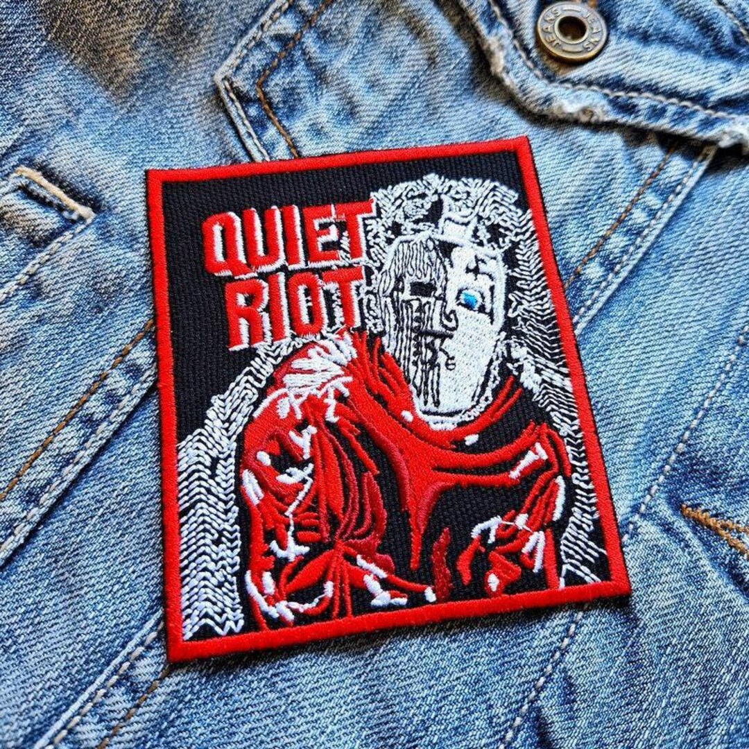 Quiet Riot Heavy Metal Band Hq 382835 Embroidered Patch Badge Applique ...