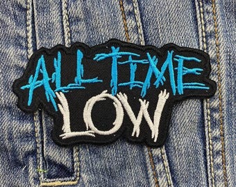 All Time Low Embroidered Patch Badge Applique Iron on