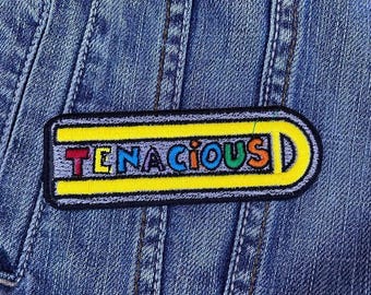 Tenacious D (4) Embroidered Patch Badge Applique Iron on