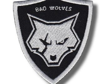 Bad Wolves Embroidered Patch Badge Iron on Applique 2bf092