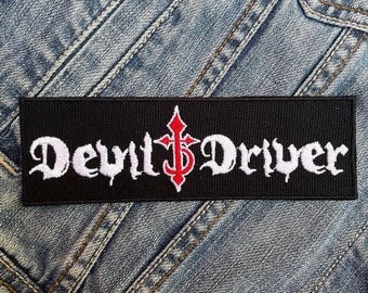 The Devil Driver Embroidered Patch Badge Applique Iron on