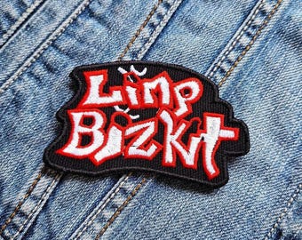 Limp Bizkit Nu Metal Band 382413 Embroidered Patch Badge Applique Iron on