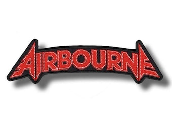 Airbourne Patch Badge Applique Embroidered Iron on 21875d