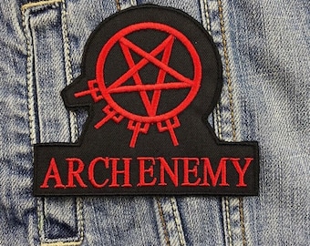 Arch Enemy 8 Embroidered Patch Badge Applique Iron on