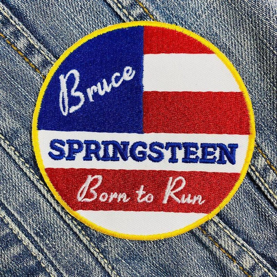 Bruce Springsteen (3) Embroidered Patch Badge Applique Iron On - Etsy