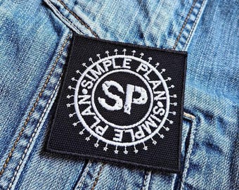 Simple Plan Rockband 382997 Embroidered Patch Badge Applique Iron on