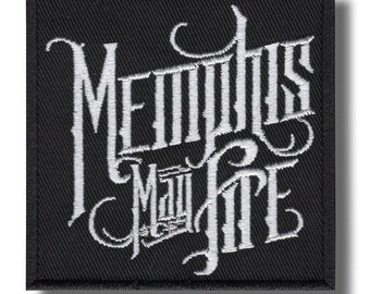 Memphis May Fire Patch Badge Applique Embroidered Iron on 7bca20