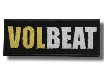 Volbeat Patch Badge Applique Embroidered Iron on c44d3c