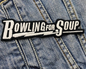 Bowling For Soup Embroidered Patch Badge Applique Iron on