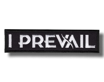 I Prevail Patch Badge Applique Embroidered Iron on d0d6c5