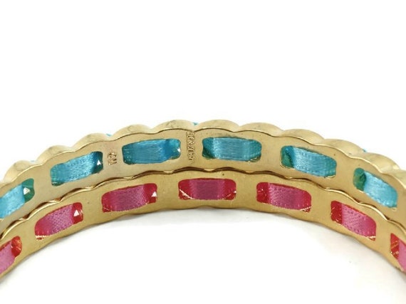 RJ Graziano Twisted Ribbon Heavy Bangle Bracelets… - image 5