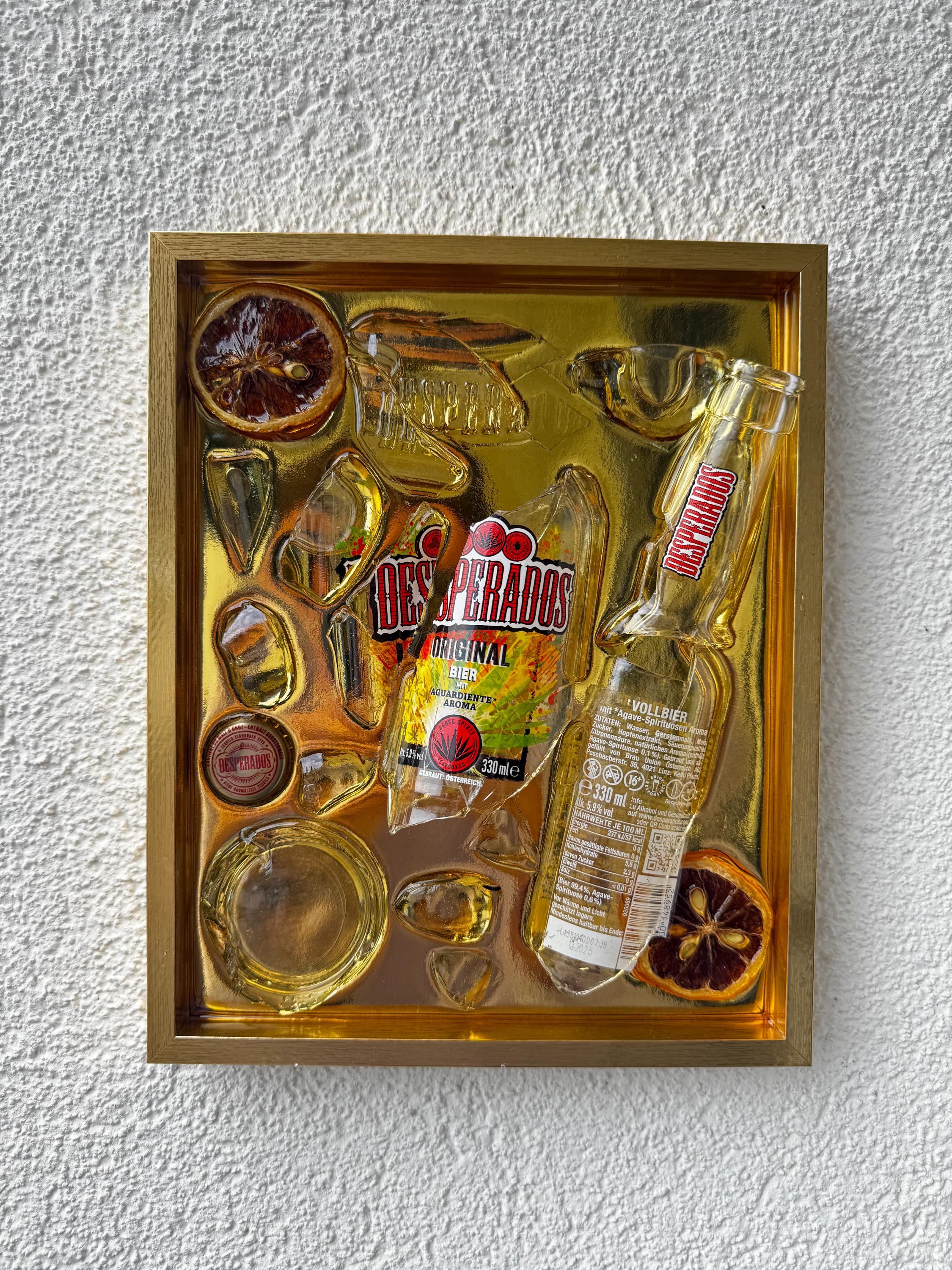 Desperados - Broken Bottle Art - Etsy
