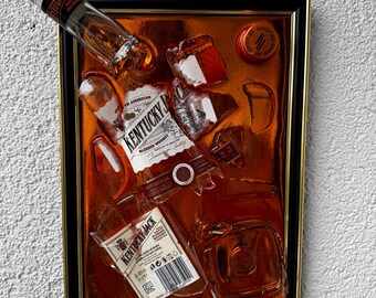 kentucky jack - broken bottle art