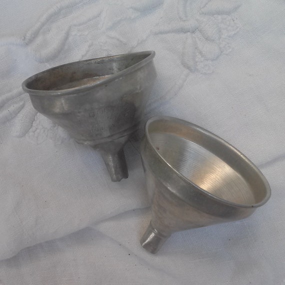 Vintage Binky/'s Aluminum Funnel