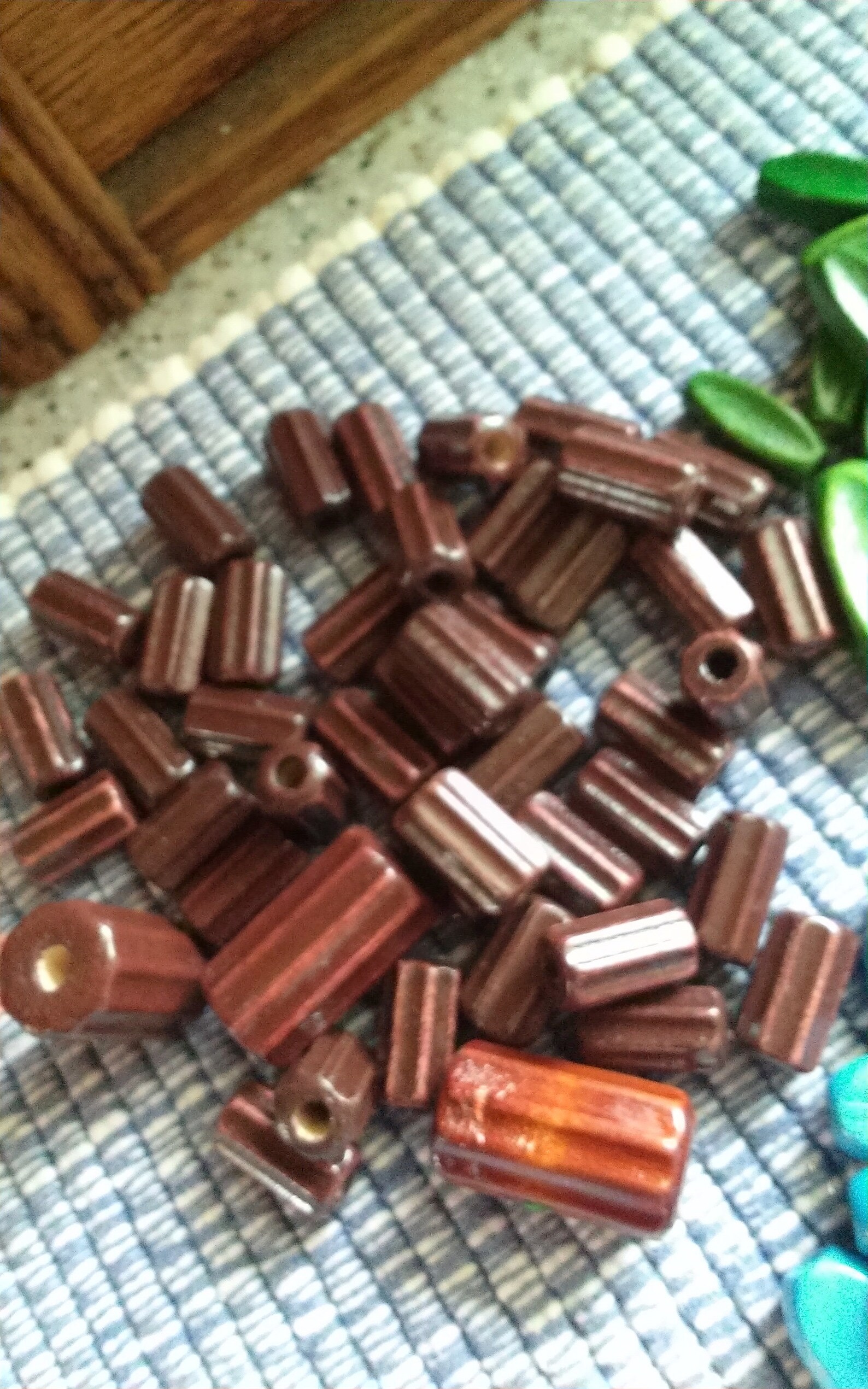 Vintage Campfire Girl Wooden Beads Over 200 Beads Etsy